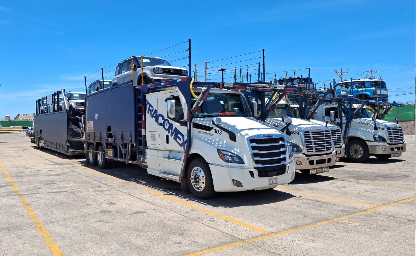 Flota de transporte TRACOMEX